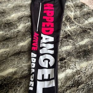 Ripped angel active apparel legging / tights size small